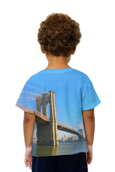 Kids Built To Last Brooklyn Bridge Kids T-Shirt