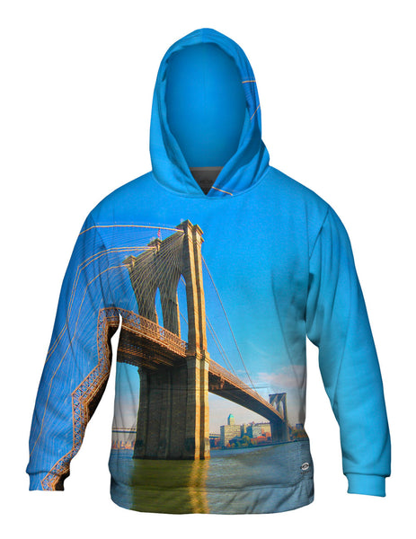 Built To Last Brooklyn Bridge Mens Hoodie Sweater