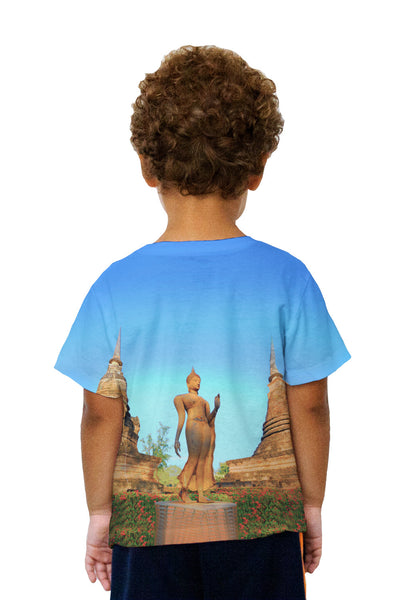 Kids Sukhothai Walking Buddha Kids T-Shirt