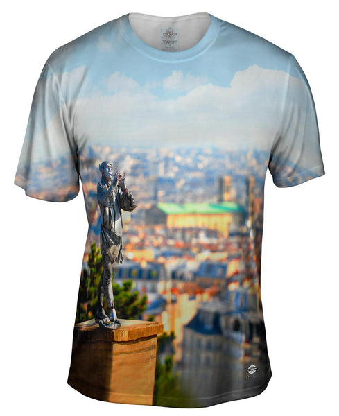 Pan Paris View Flute&nbsp;Mens T-Shirt