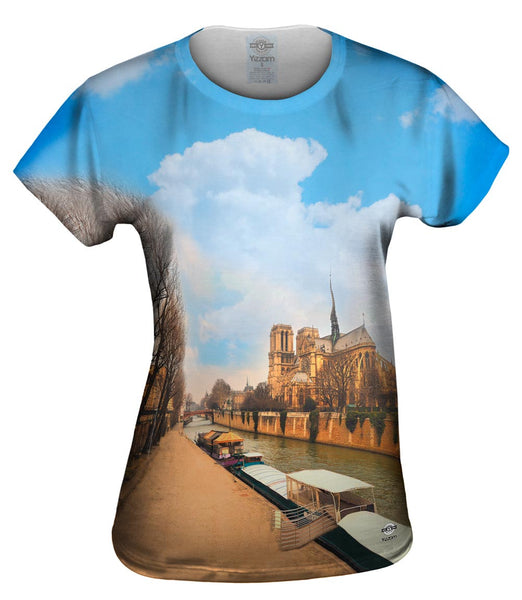 Sleek Cathedral Notre Dame&nbsp;Womens Top