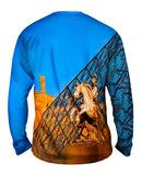 Louvre Statue Rising