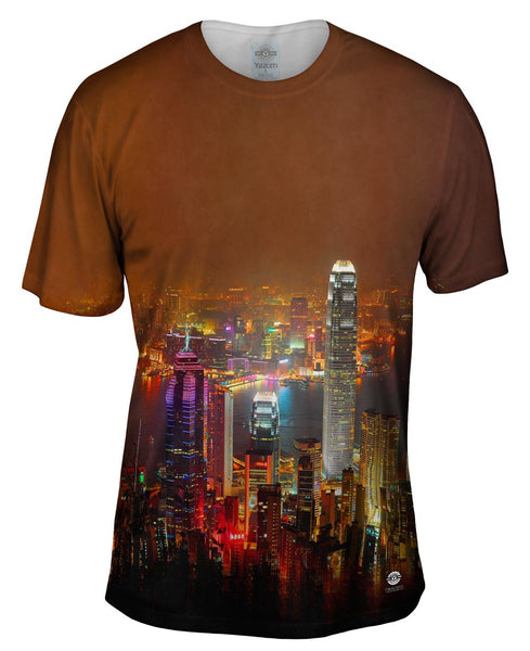 Hong Kong Night Views&nbsp;Mens T-Shirt