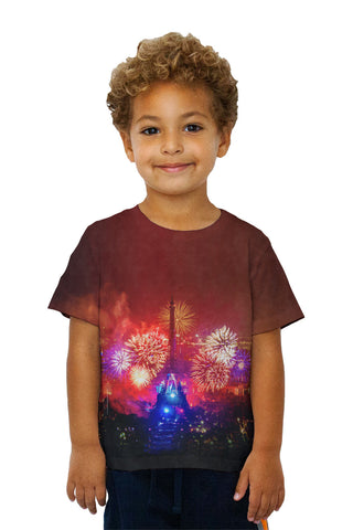 Kids New Years Eiffel Tower Fireworks