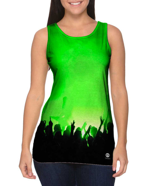 Edm Music Makes The Crowd Womens Tank Top