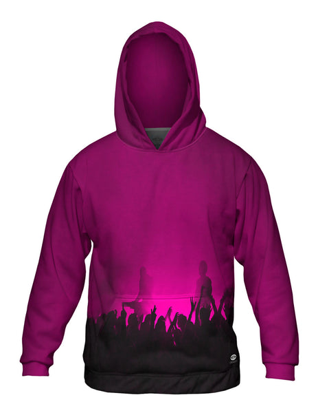 Edm Music Makes The Crowd Pink&nbsp;Mens Hoodie Sweater