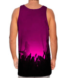 Edm Music Makes The Crowd Pink