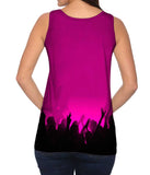 Edm Music Makes The Crowd Pink