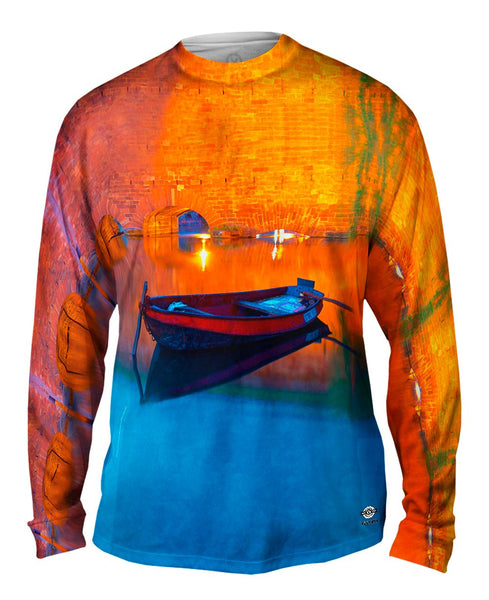 Strasbourg Boat Still Waters&nbsp;Mens Long Sleeve