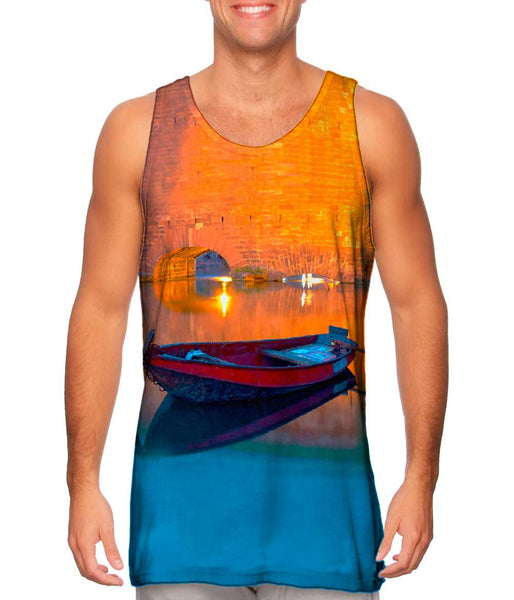 Strasbourg Boat Still Waters&nbsp;Mens Tank Top