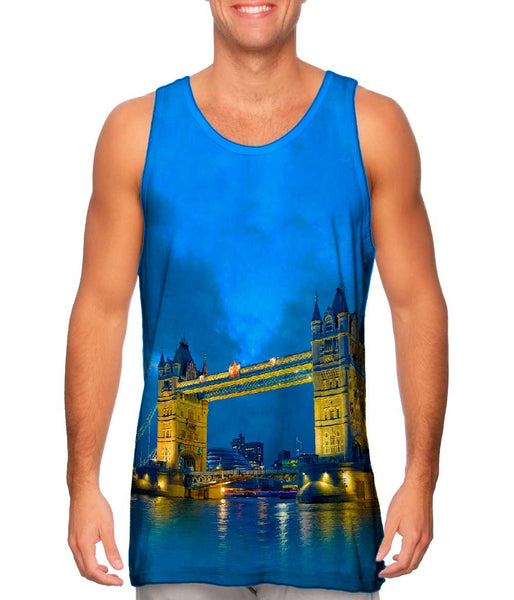 Tower Bridge London Twilight&nbsp;Mens Tank Top