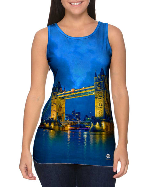 Tower Bridge London Twilight&nbsp;Womens Tank Top