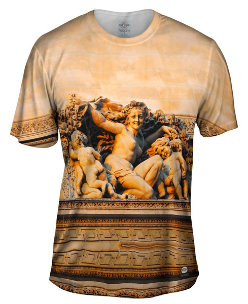 Statues At Play In Glee&nbsp;Mens T-Shirt