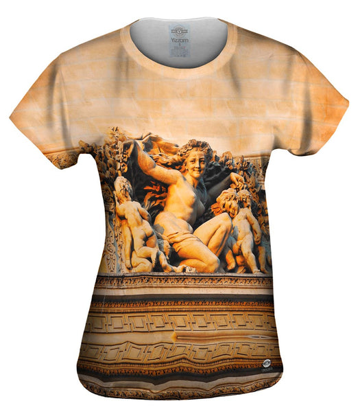 Statues At Play In Glee&nbsp;Womens Top