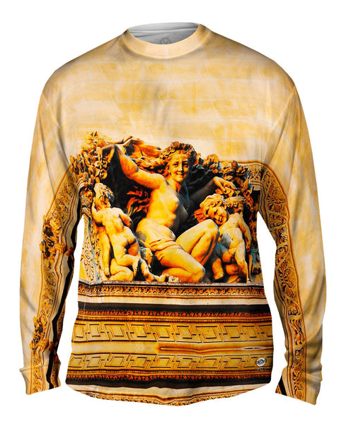 Statues At Play In Glee&nbsp;Mens Long Sleeve