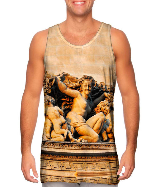 Statues At Play In Glee&nbsp;Mens Tank Top