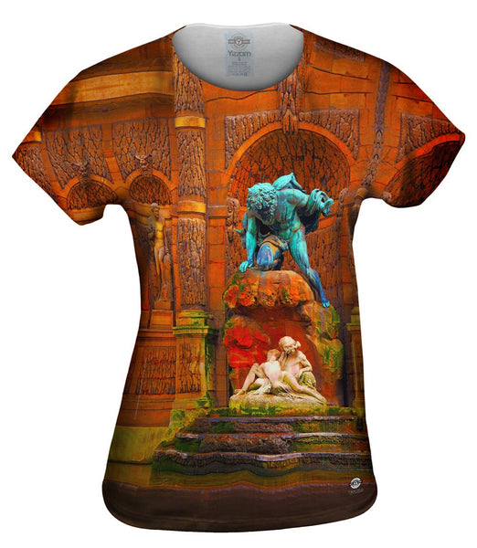 Jardin Du Luxembourg Fountains Womens Top