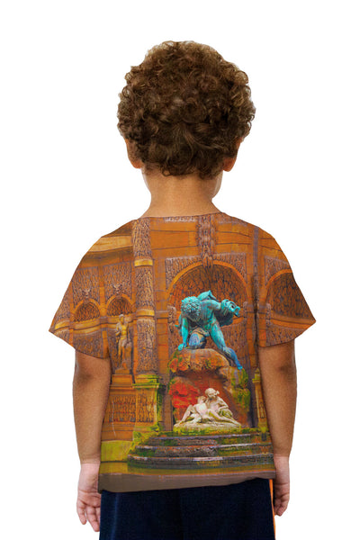 Kids Jardin Du Luxembourg Fountains Kids T-Shirt