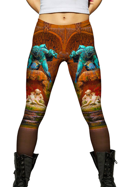Jardin Du Luxembourg Fountains Womens Leggings