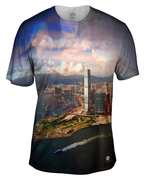 Bustling City Mens T-Shirt