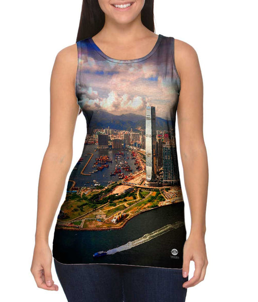 Bustling City Womens Tank Top