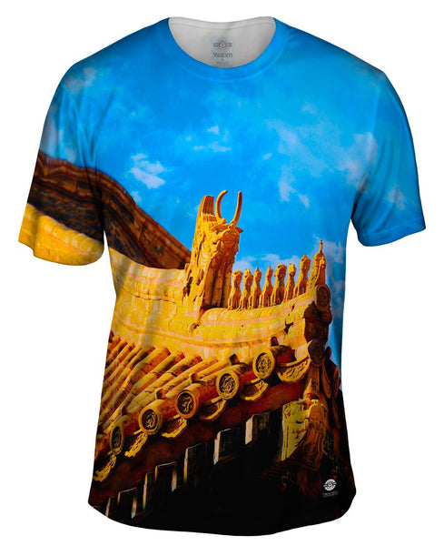 Japanese Shrine Ornate Roof&nbsp;Mens T-Shirt