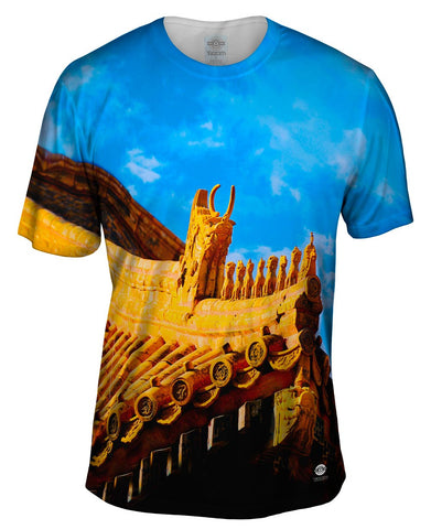 Japanese Shrine Ornate Roof