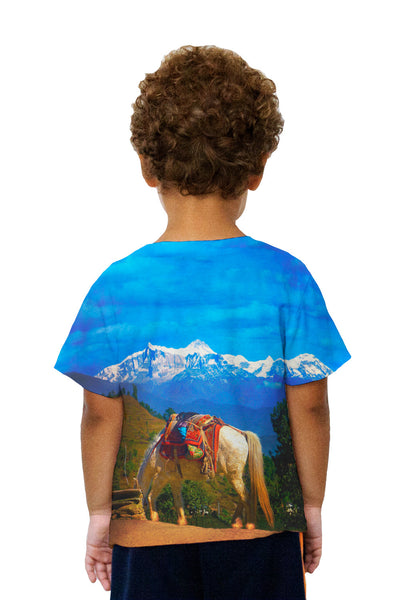 Kids Soaring Andes Mountains Kids T-Shirt