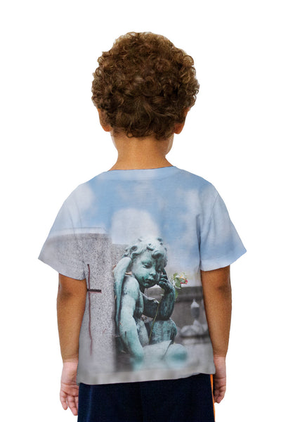 Kids Pere Lachaise Cemetery Unmarked Grave Kids T-Shirt
