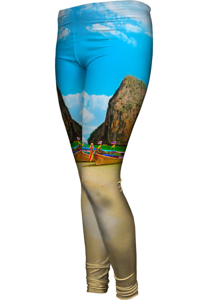 Thai Ing The Knot Womens Leggings