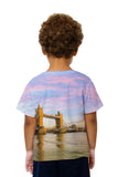 Kids Tower Bridge With Big Ben Sunset