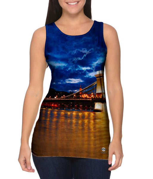 Bridges Of Budapest Womens Tank Top