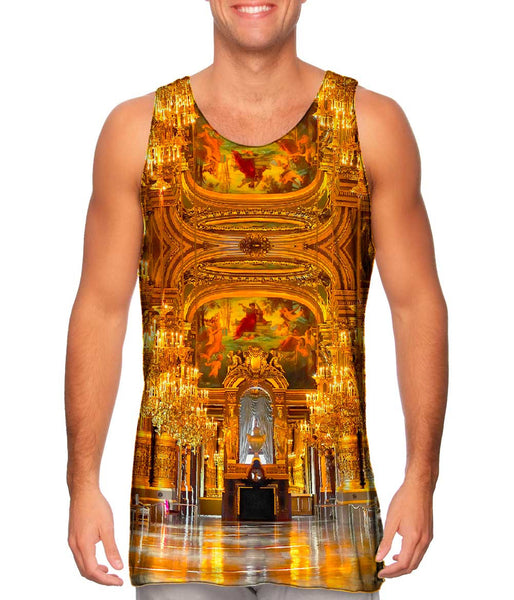 Paris Opera House Glow&nbsp;Mens Tank Top