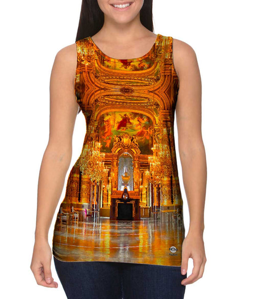 Paris Opera House Glow&nbsp;Womens Tank Top