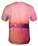 London Thames Sunset Panorama