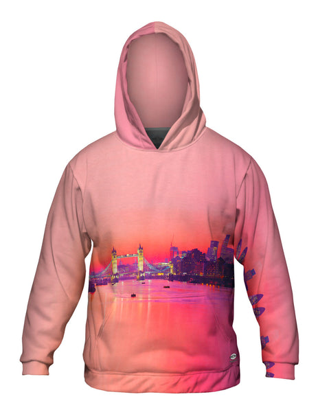 London Thames Sunset Panorama&nbsp;Mens Hoodie Sweater