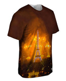Fireworks Lighting Up Eiffel Tower