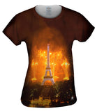 Fireworks Lighting Up Eiffel Tower