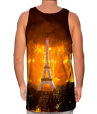 Fireworks Lighting Up Eiffel Tower