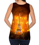 Fireworks Lighting Up Eiffel Tower