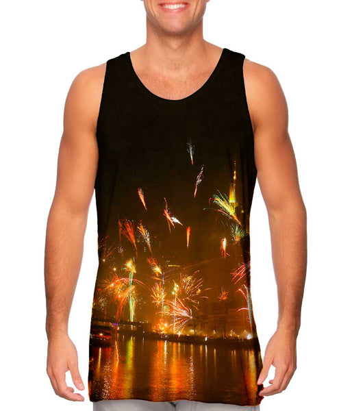 Frankfurt Fireworks&nbsp;Mens Tank Top