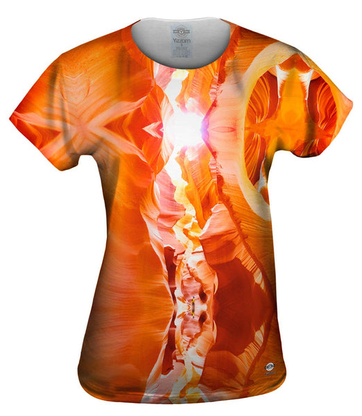 Sandstone Cliffs Sun Shining&nbsp;Womens Top