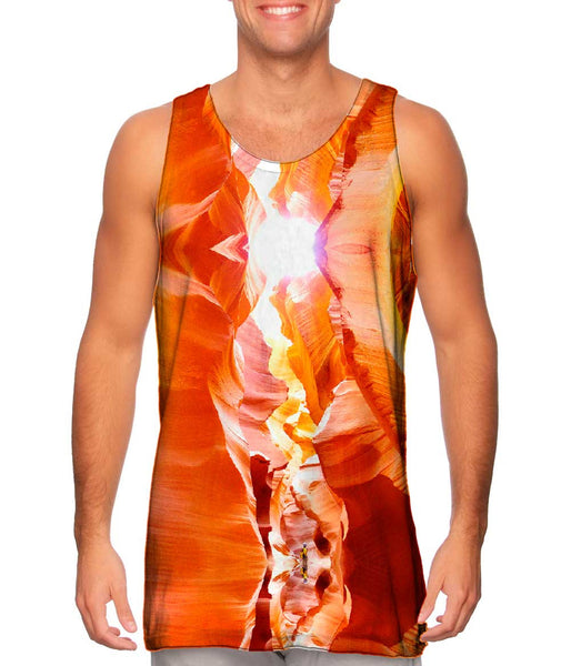 Sandstone Cliffs Sun Shining&nbsp;Mens Tank Top