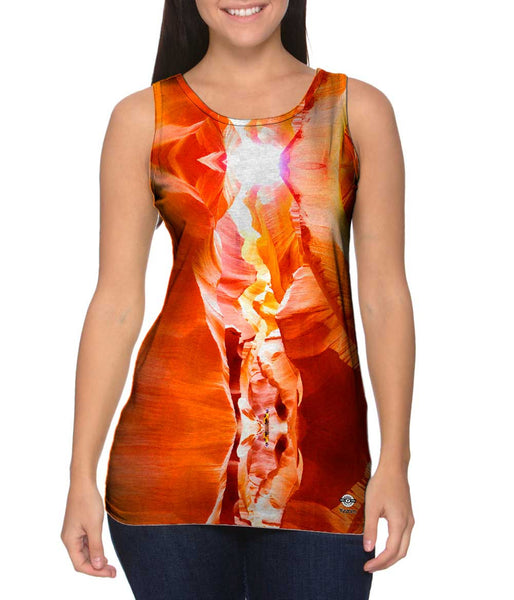 Sandstone Cliffs Sun Shining&nbsp;Womens Tank Top