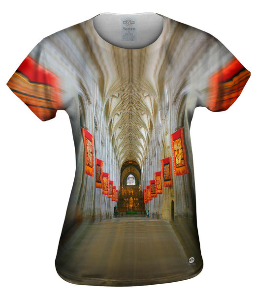 Winchester Cathedral Flags&nbsp;Womens Top