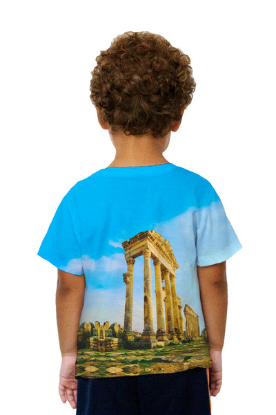 Kids Byzantine Empire Apamea Tetrastylon Kids T-Shirt