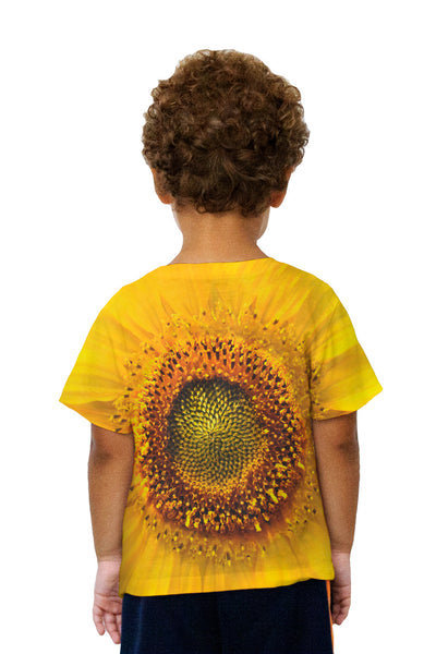 Kids Summer Yellow Sunflower Kids T-Shirt