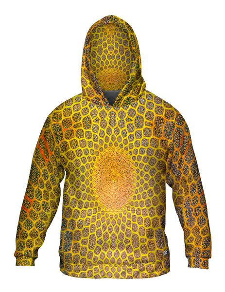 Golden Mosque Ceiling Isfahan Lotfollah Architecture&nbsp;Mens Hoodie Sweater
