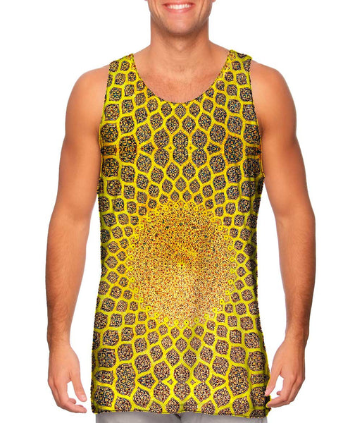 Golden Mosque Ceiling Isfahan Lotfollah Architecture&nbsp;Mens Tank Top