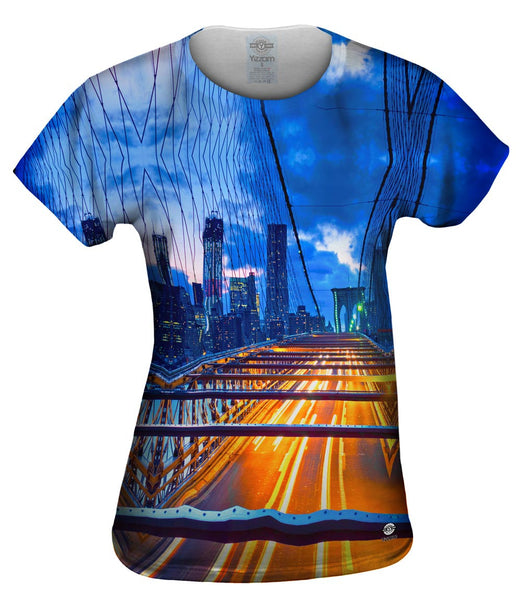 Brooklyn Bridge Freedom Tower Womens Top